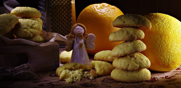 Апельсиновое кукурузное печенье Джейми Оливера