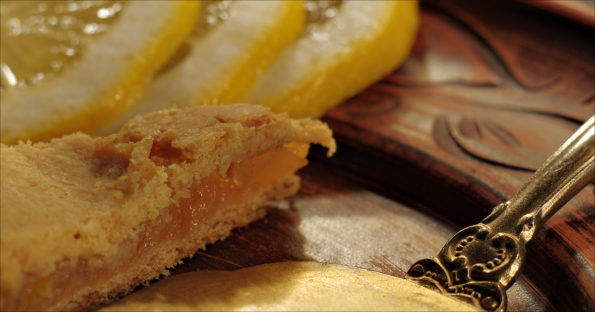 бабушкин лимонный пирог