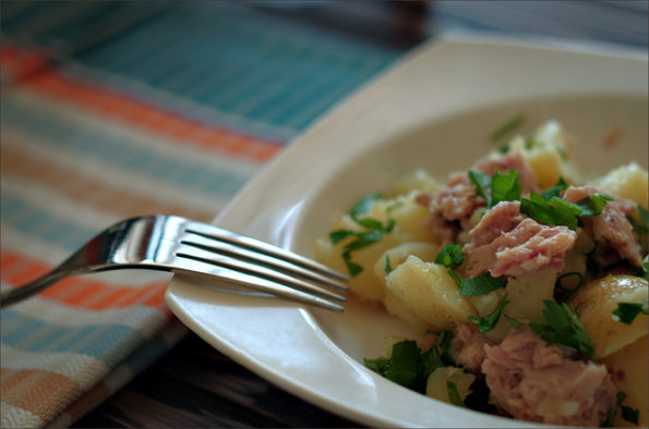 андалузский салат с тунцом